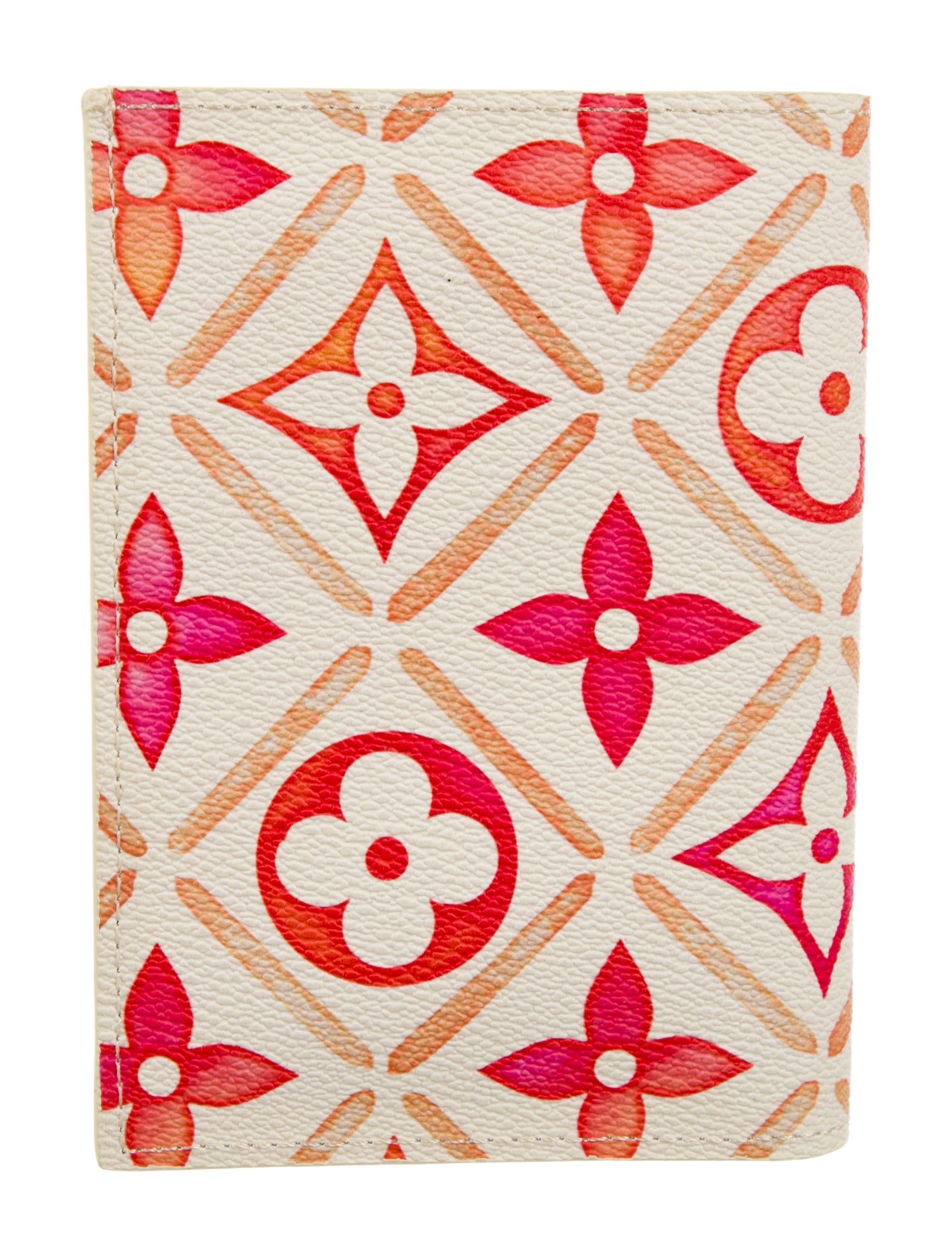 Louis Vuitton Coral Monogram By The Pool Passport Cover