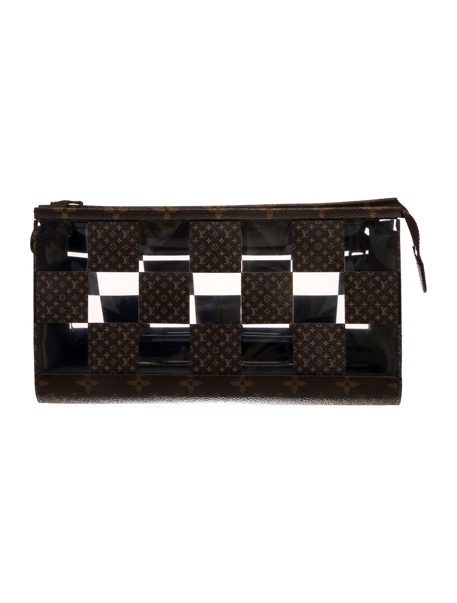 Louis Vuitton LV Monogram Chess Standing Pouch 2022 w/ Tags