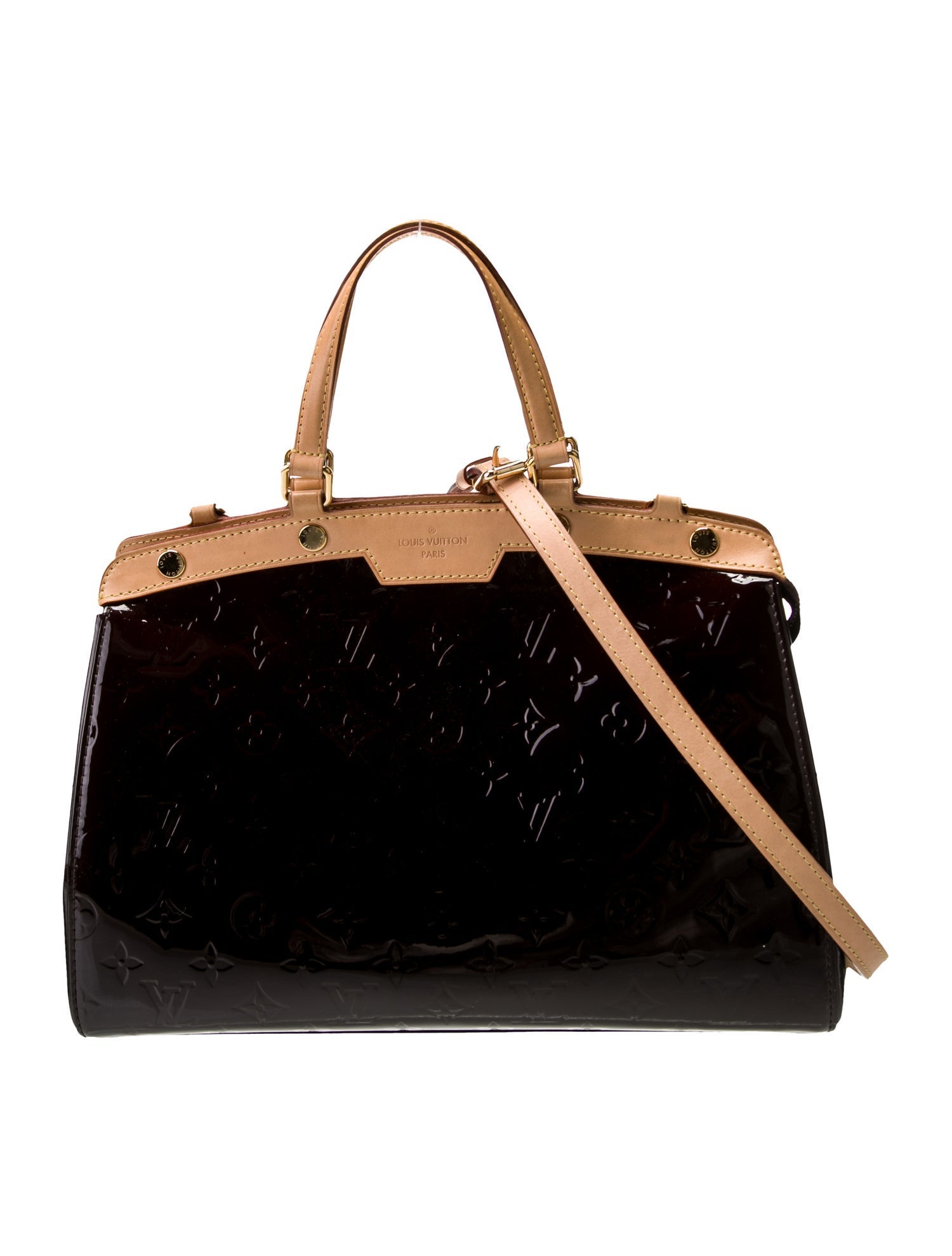 Louis Vuitton Vernis Patent Leather Brea MM