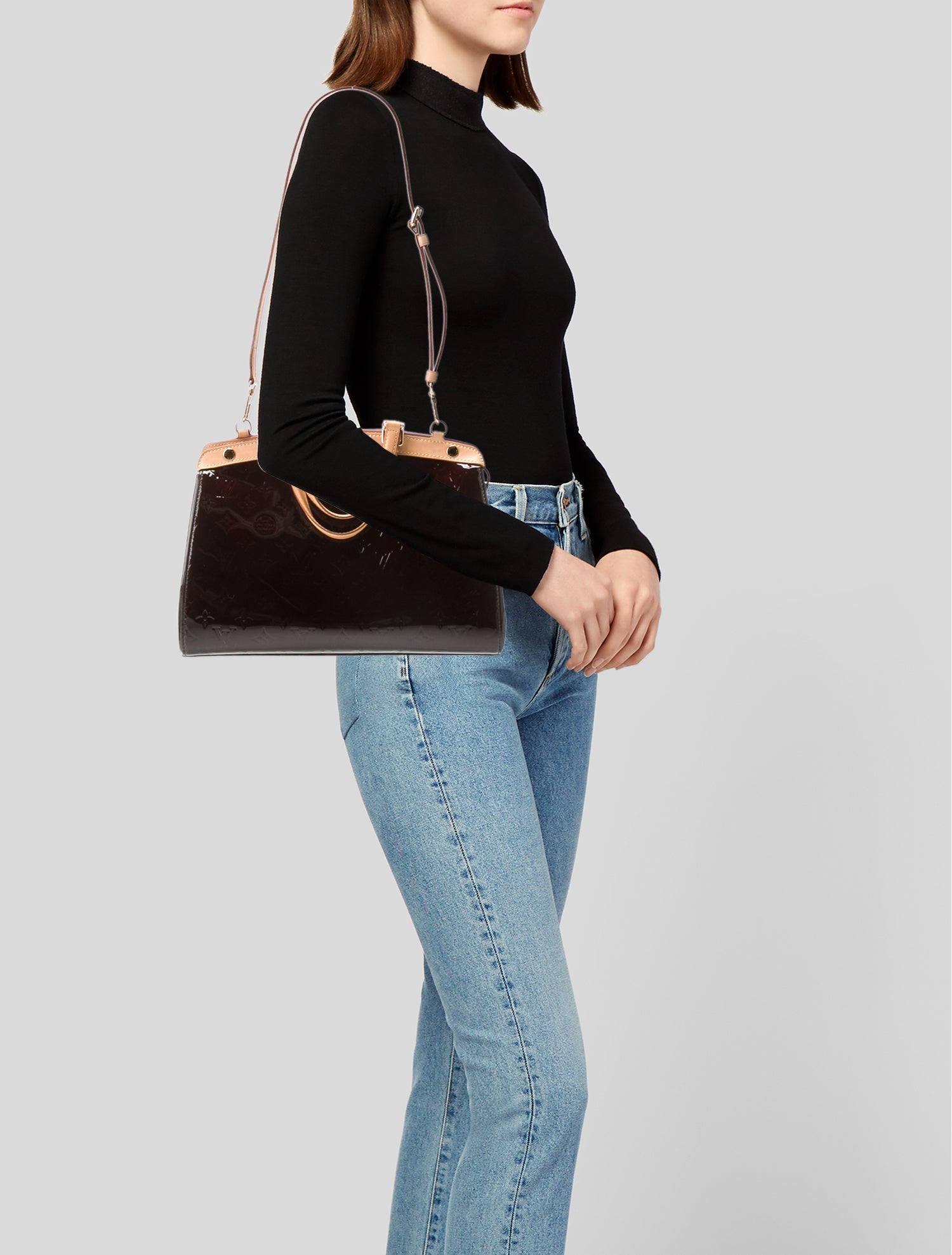 Louis Vuitton Vernis Patent Leather Brea MM