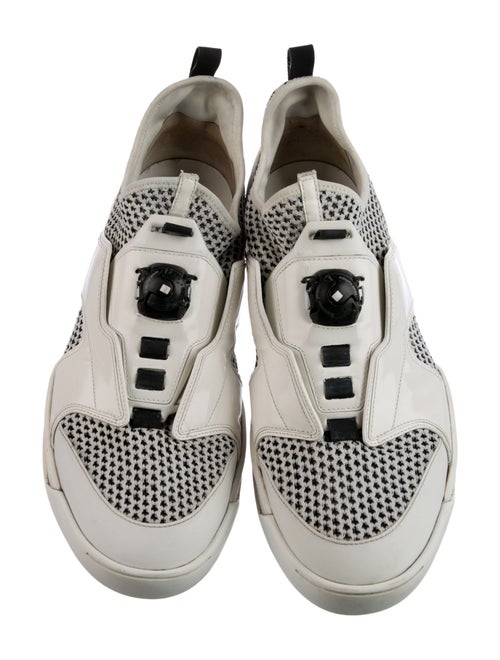 Louis Vuitton Leather Patterned Sneakers