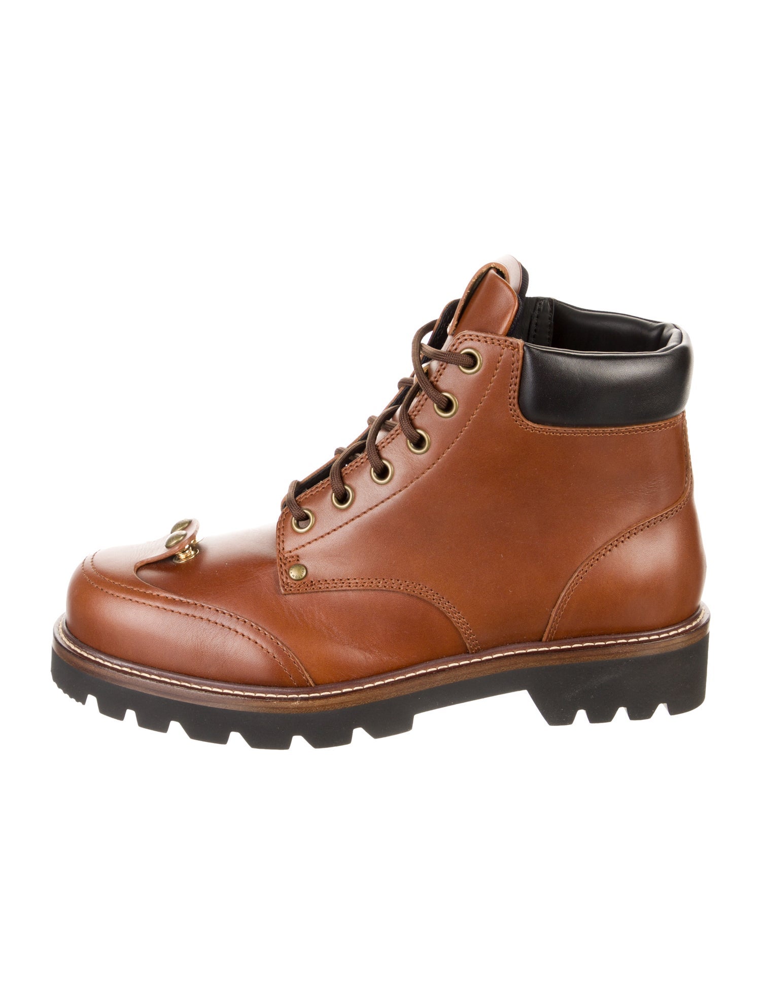 Louis Vuitton x Nigo Oberkampf Ankle Boots LV Monogram Combat Boots