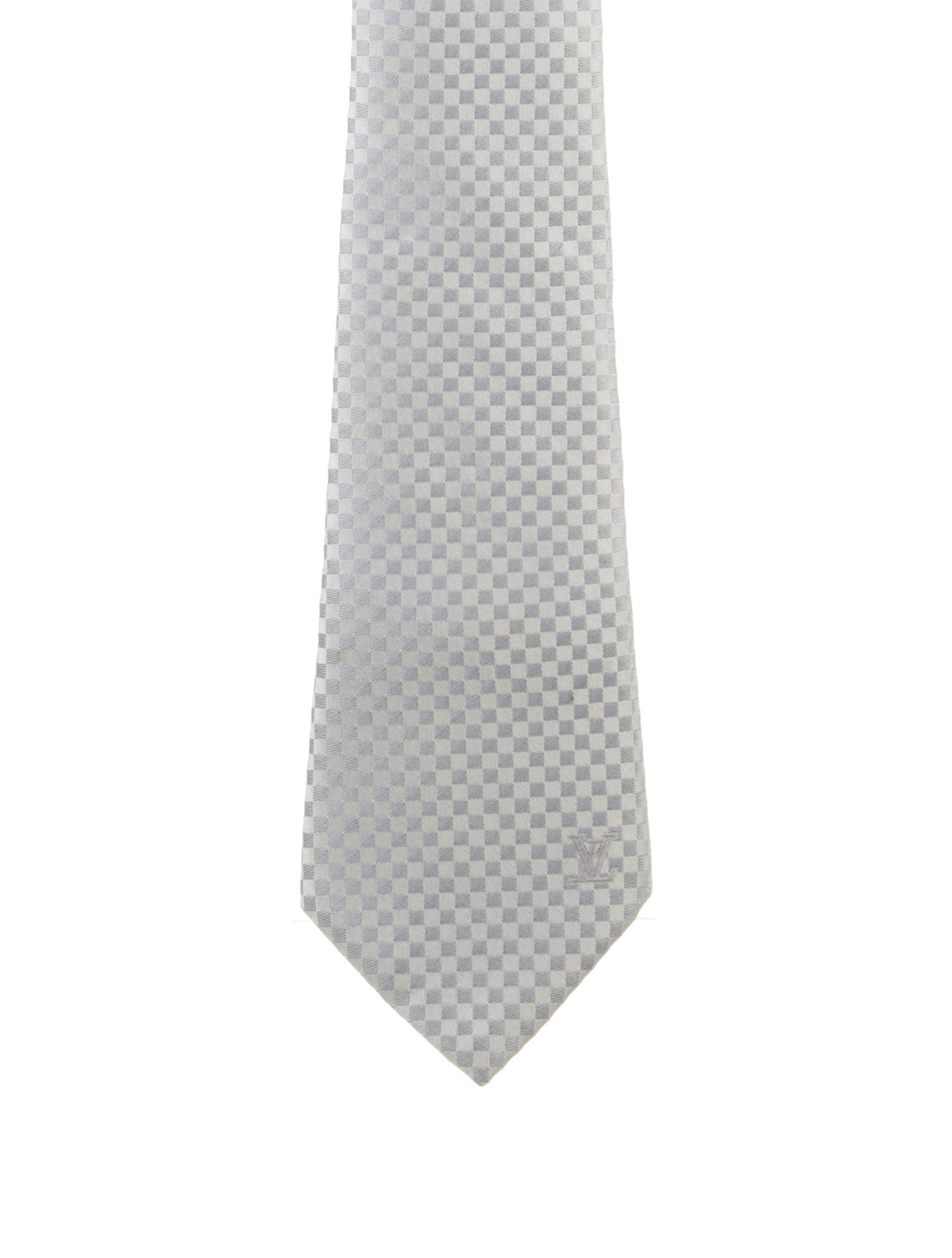 Louis Vuitton Patterned silk tie