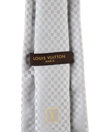 Louis Vuitton Patterned silk tie