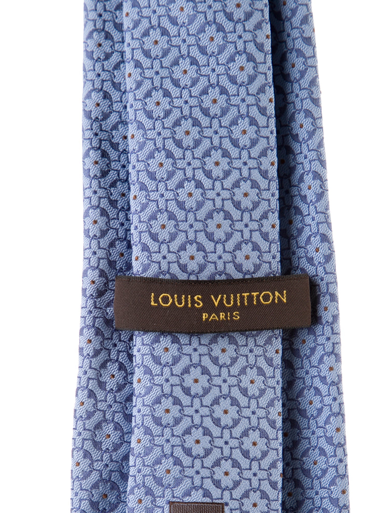 Louis Vuitton Patterned silk tie