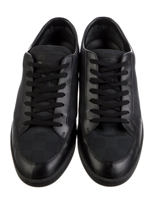 Louis Vuitton Damier Graphite Pattern Leather Sneakers