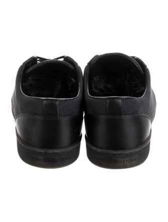 Louis Vuitton Damier Graphite Pattern Leather Sneakers