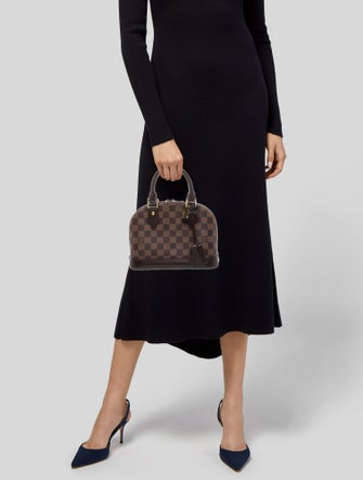 Louis Vuitton Damier Ebene Alma BB