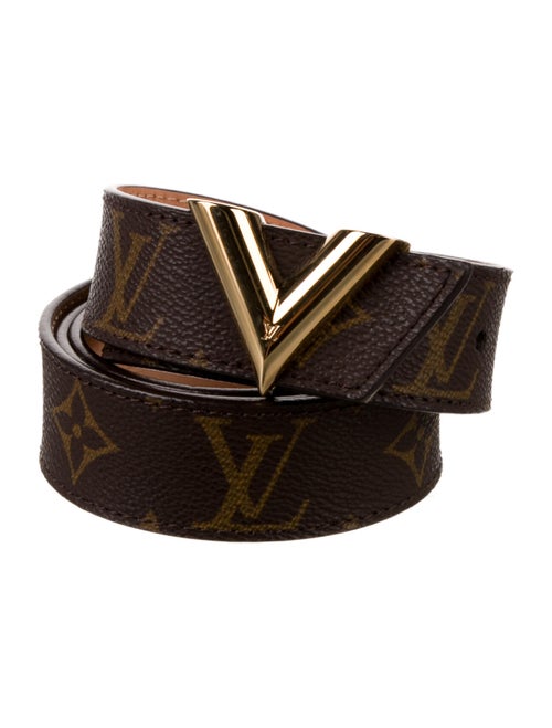 Louis Vuitton 2015 LV Monogram Belt