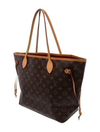 Louis Vuitton LV Monogram Neverfull w/Pouch MM