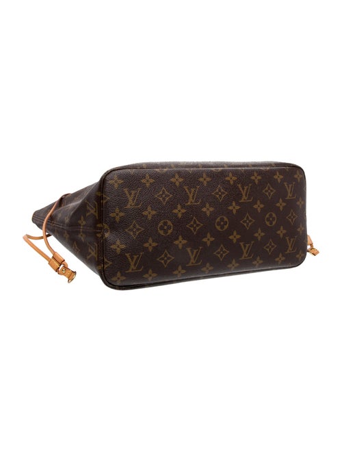 Louis Vuitton LV Monogram Neverfull w/Pouch MM