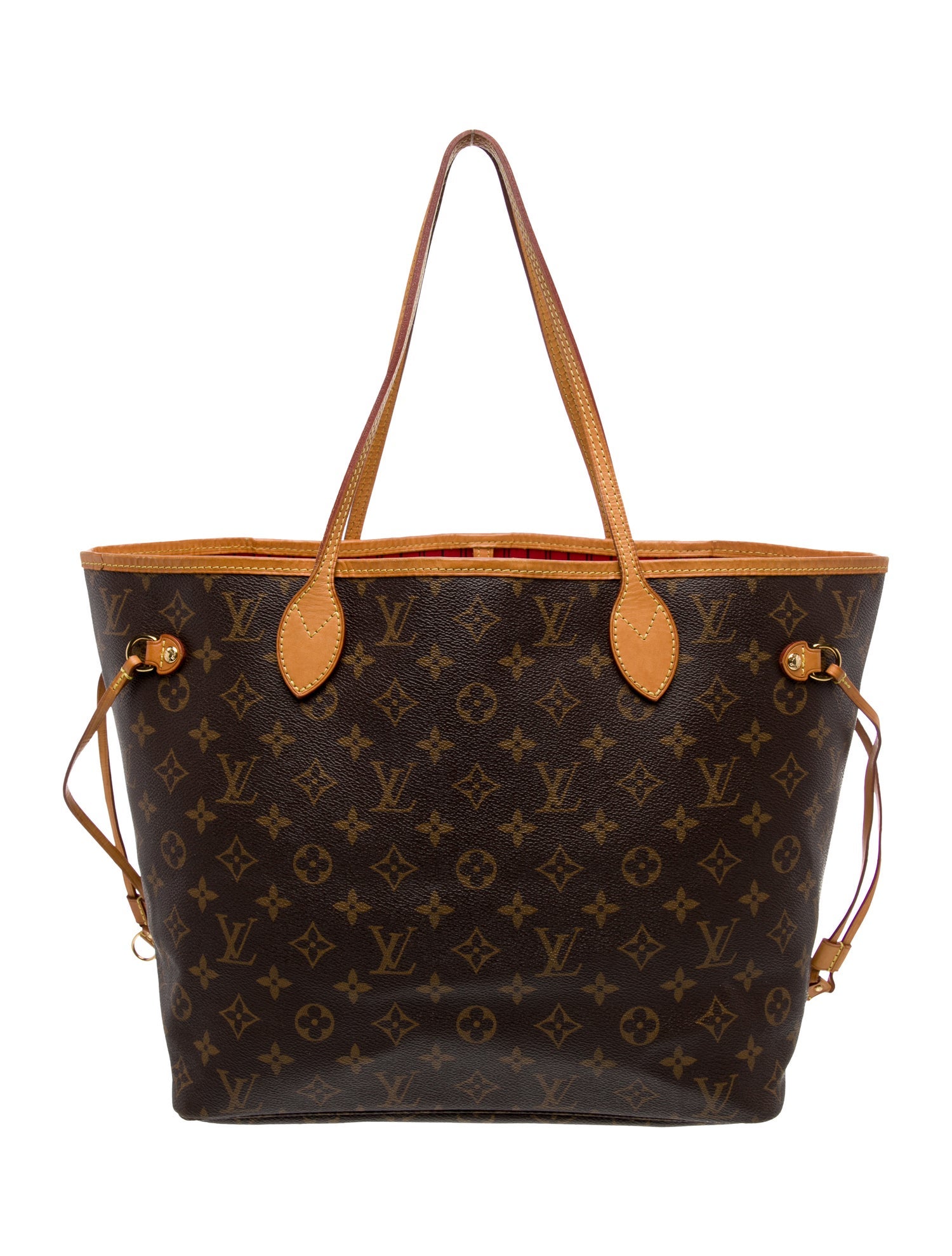 Louis Vuitton LV Monogram Neverfull w/Pouch MM