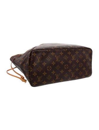 Louis Vuitton LV Monogram Neverfull w/Pouch MM