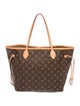 Louis Vuitton LV Monogram Neverfull w/Pouch MM