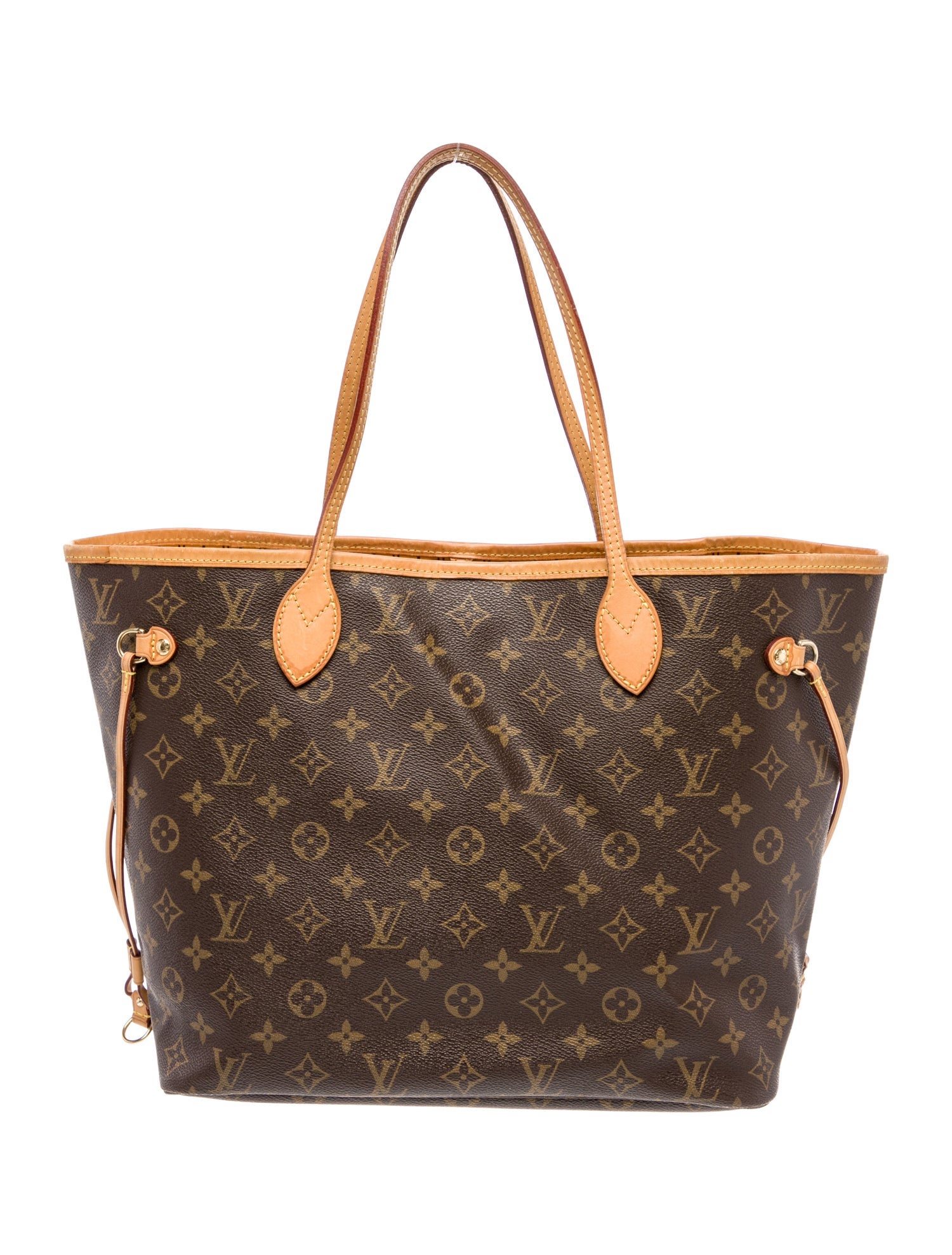 Louis Vuitton LV Monogram Neverfull w/Pouch MM