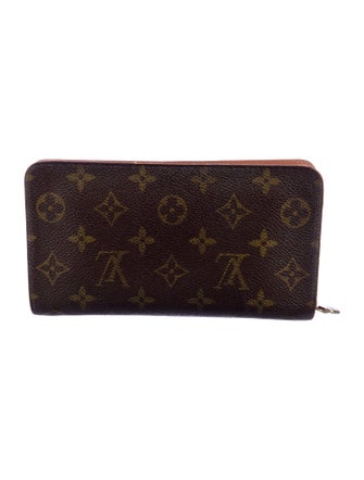 Louis Vuitton LV Monogram Coated Canvas Zippy Compact Wallet