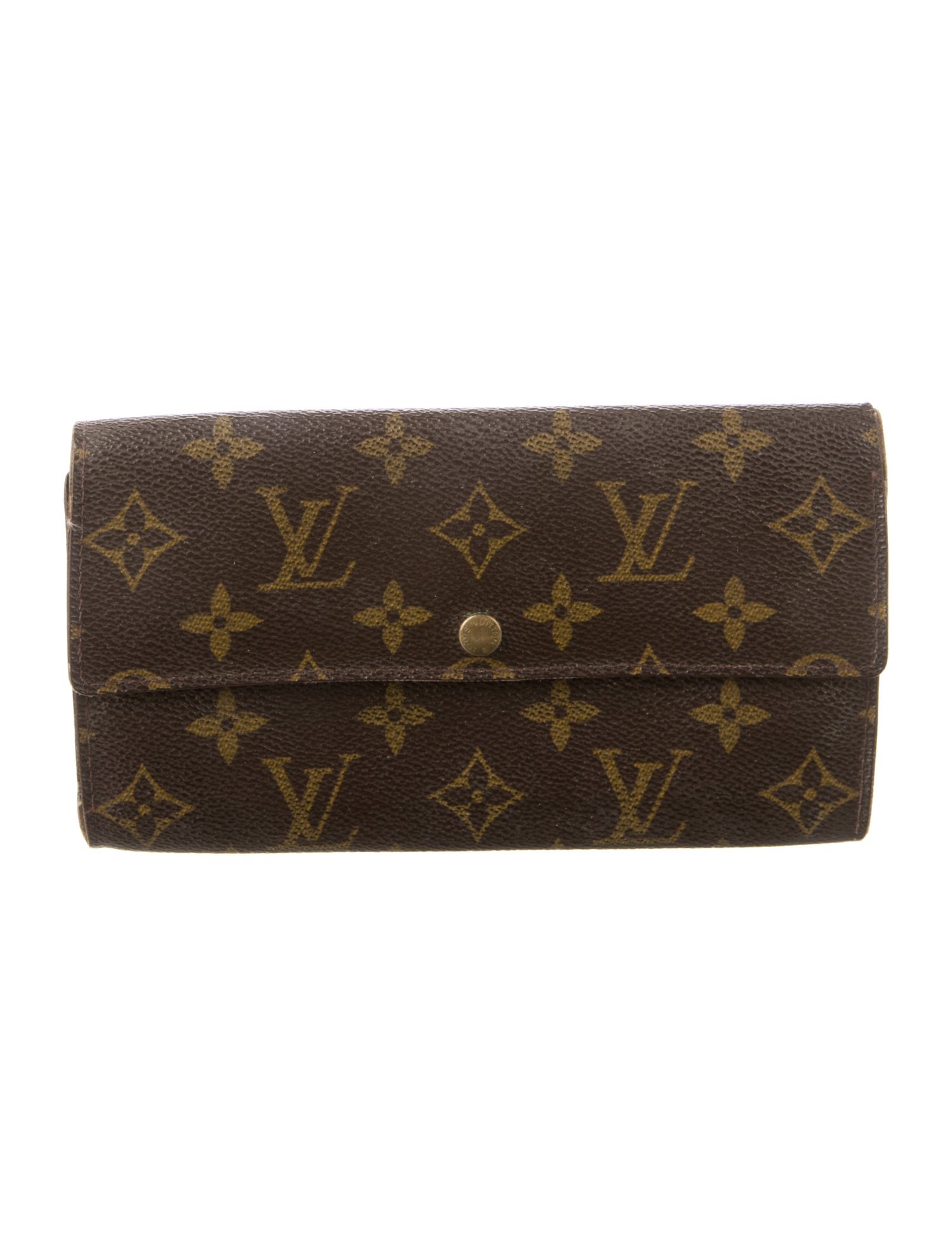 Louis Vuitton LV Monogram Coated Canvas Coin Pouch