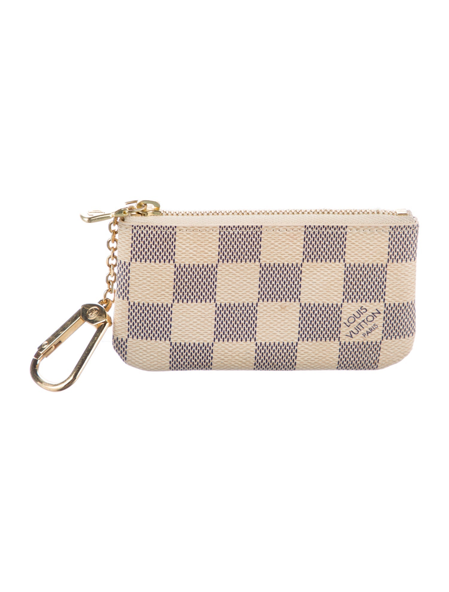 Louis Vuitton 2014 Damier Azur Pattern Key Holder