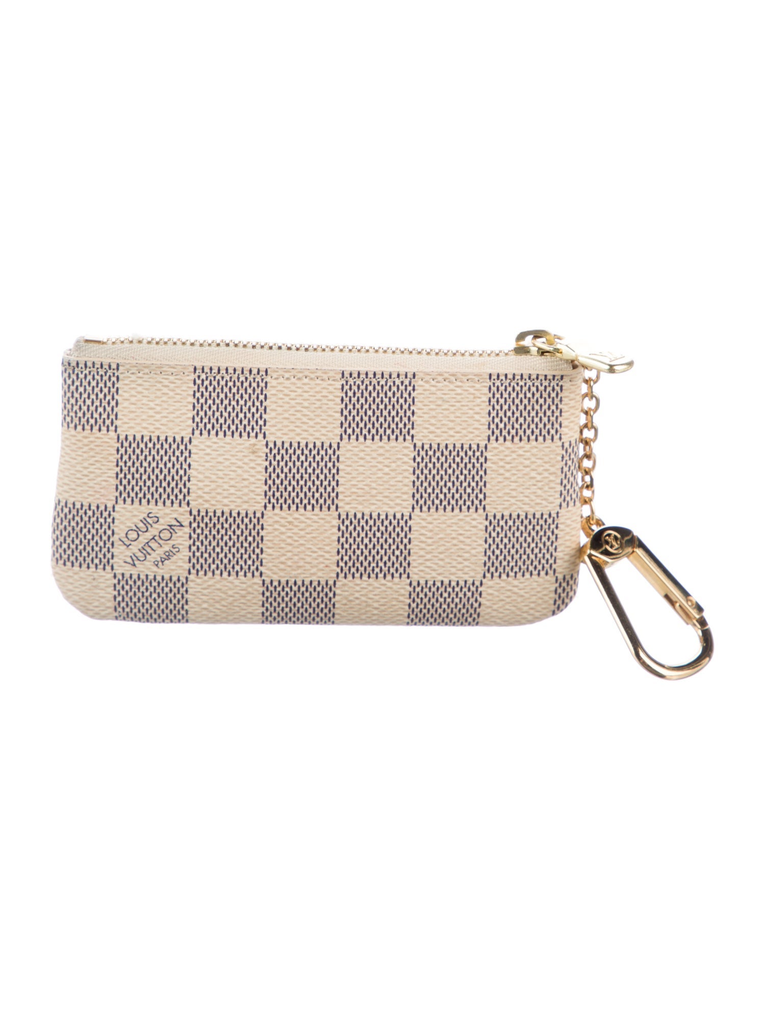 Louis Vuitton 2014 Damier Azur Pattern Key Holder