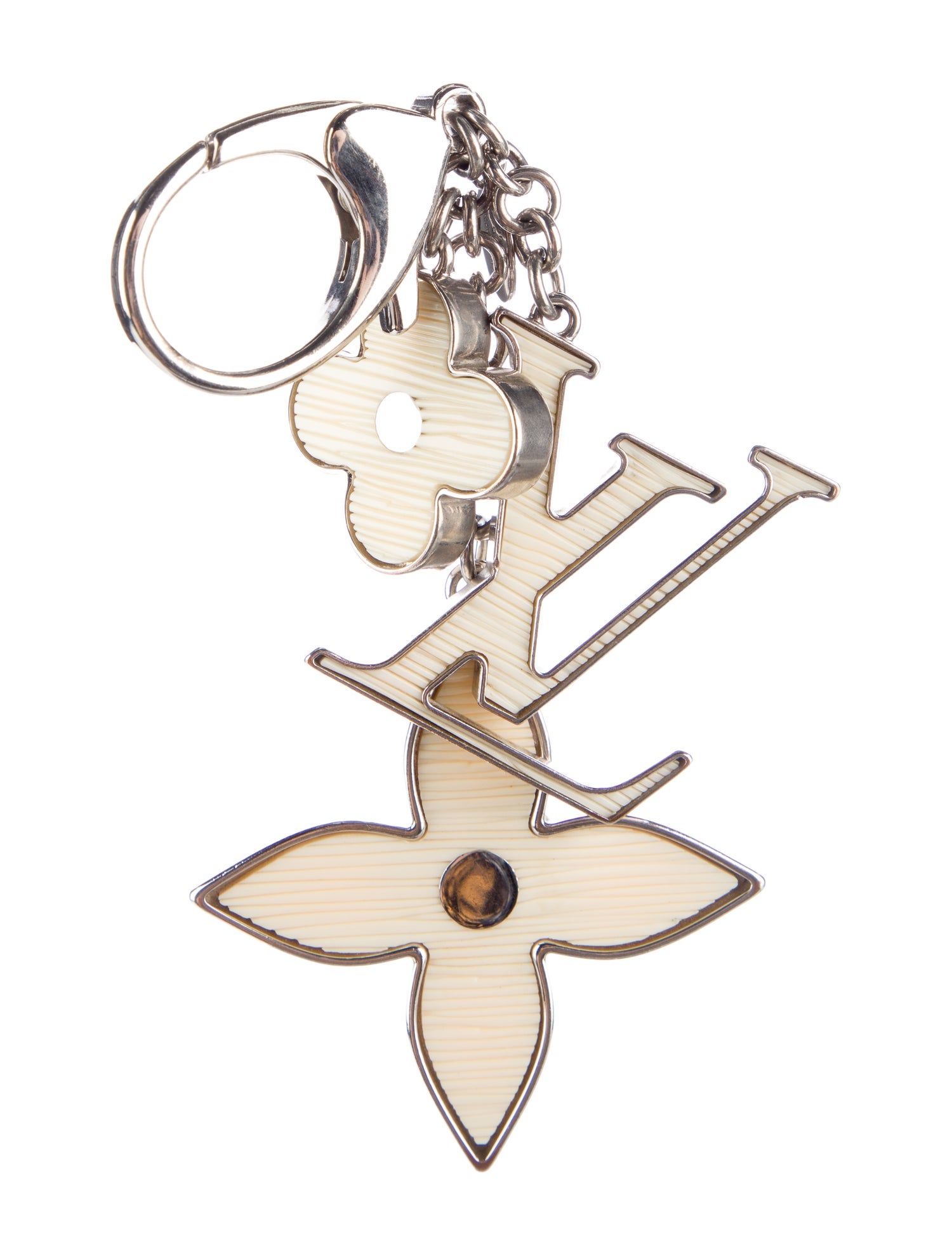 Louis Vuitton Fleur D'Epi Key Holder & Bag Charm