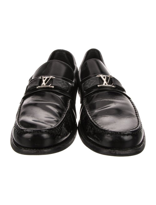 Louis Vuitton LV Monogram Leather Dress Loafers