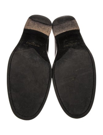 Louis Vuitton LV Monogram Leather Dress Loafers