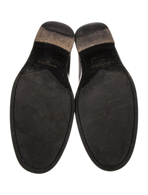 Louis Vuitton LV Monogram Leather Dress Loafers