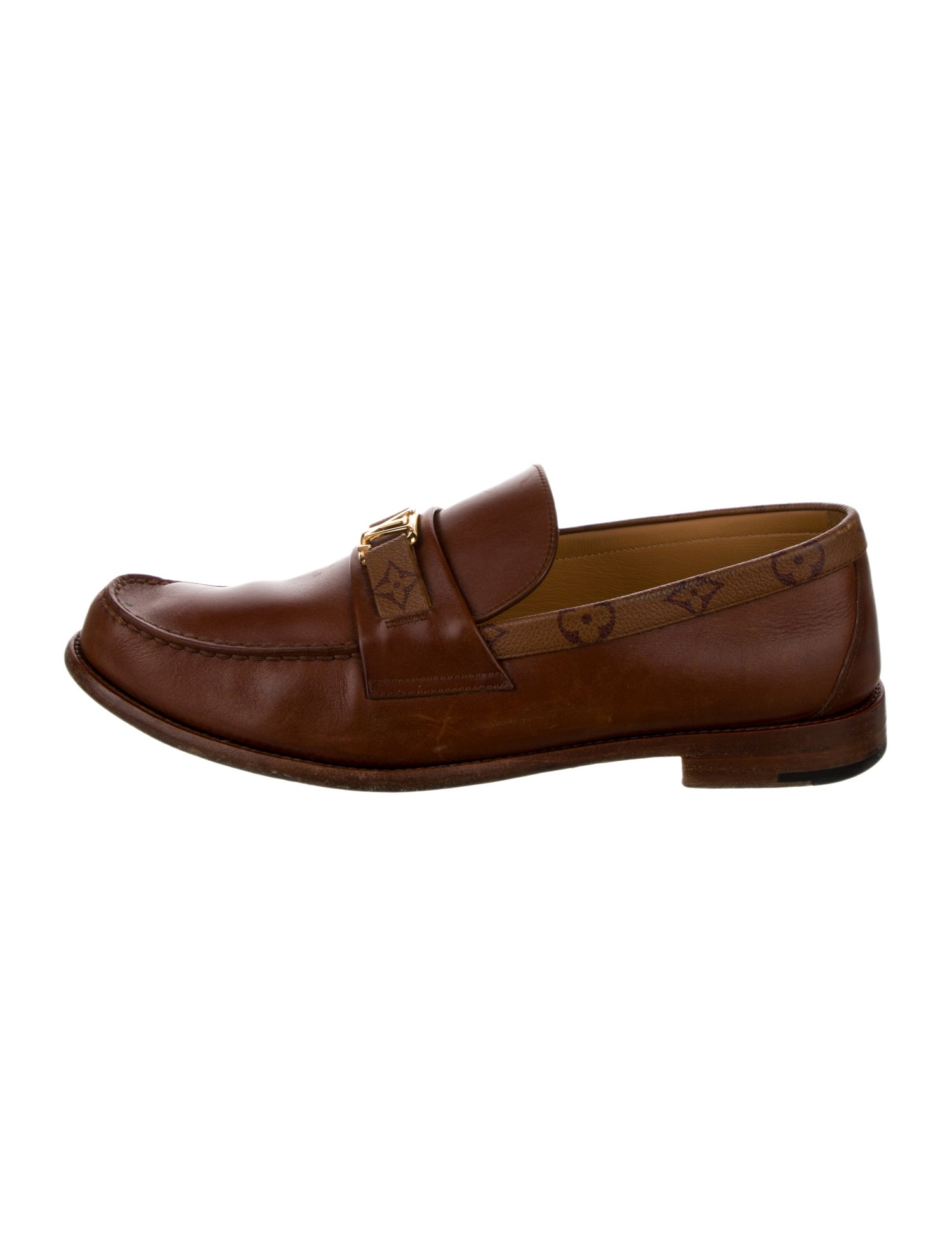 Louis Vuitton Leather Dress Loafers