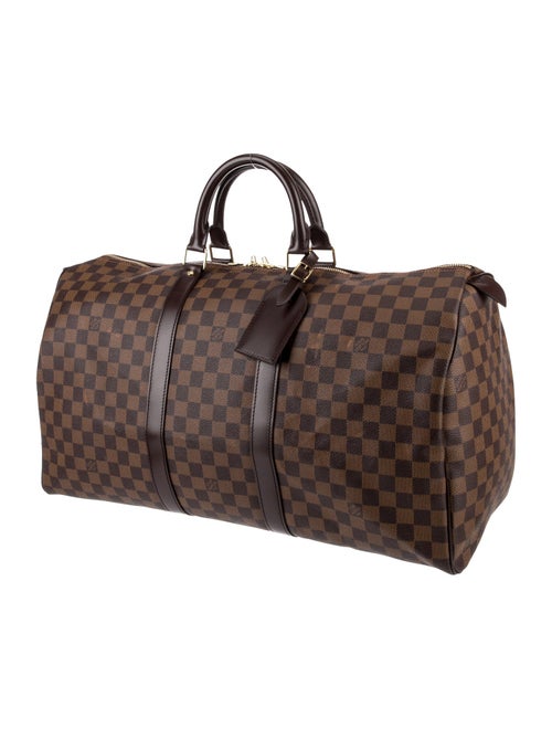 Louis Vuitton Damier Ebene Keepall 50