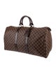 Louis Vuitton Damier Ebene Keepall 50
