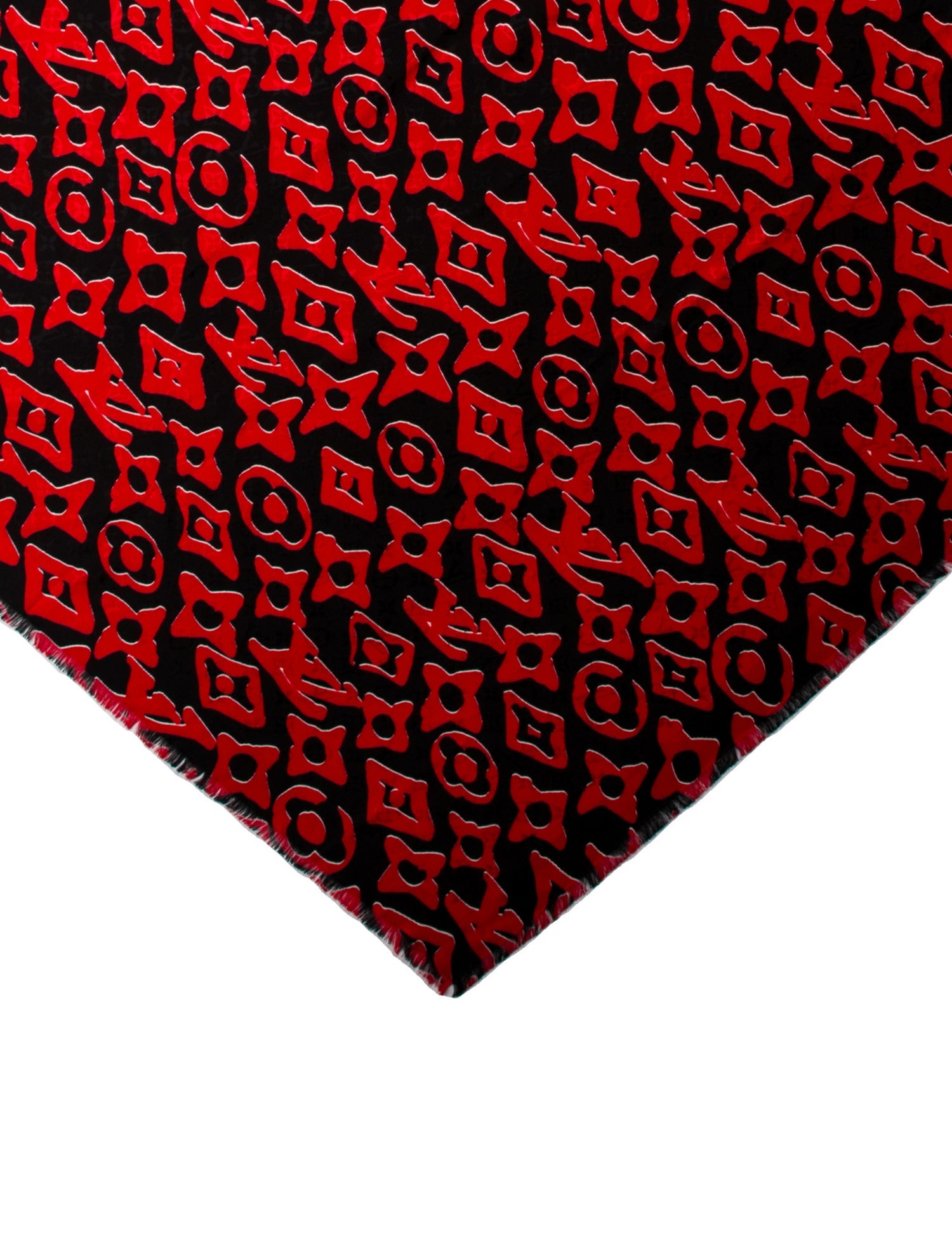 Louis Vuitton x Urs Fischer Silk 2020 Shawl