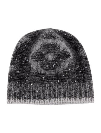 Louis Vuitton Monogram Sequins Beanie Hat