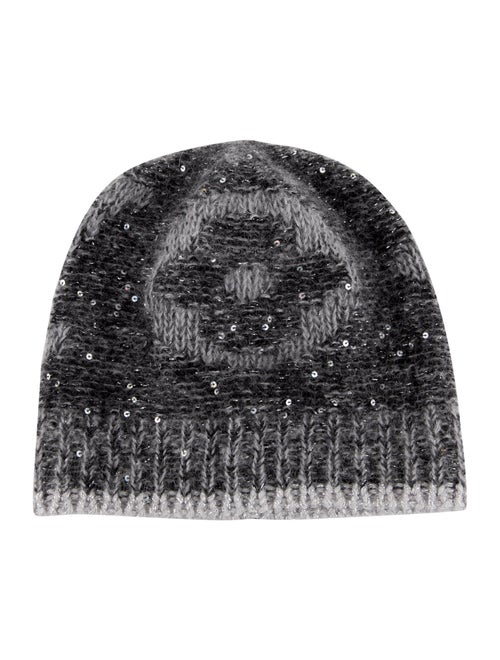 Louis Vuitton Monogram Sequins Beanie Hat