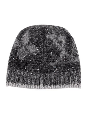 Louis Vuitton Monogram Sequins Beanie Hat