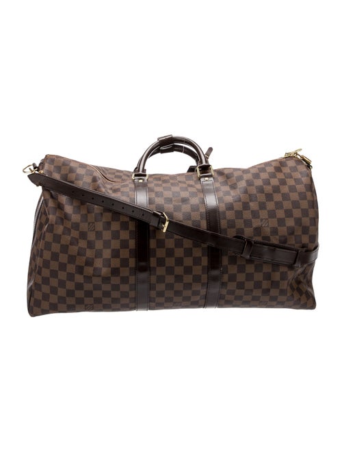 Louis Vuitton Damier Ebene Keepall Bandouliere 55
