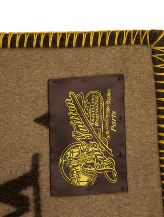 Louis Vuitton Travelling Requisites Monogram Travel Blanket