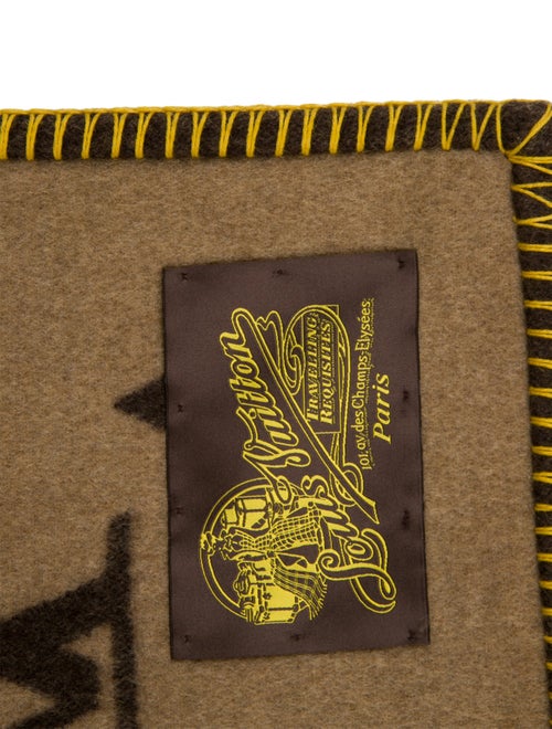 Louis Vuitton Travelling Requisites Monogram Travel Blanket