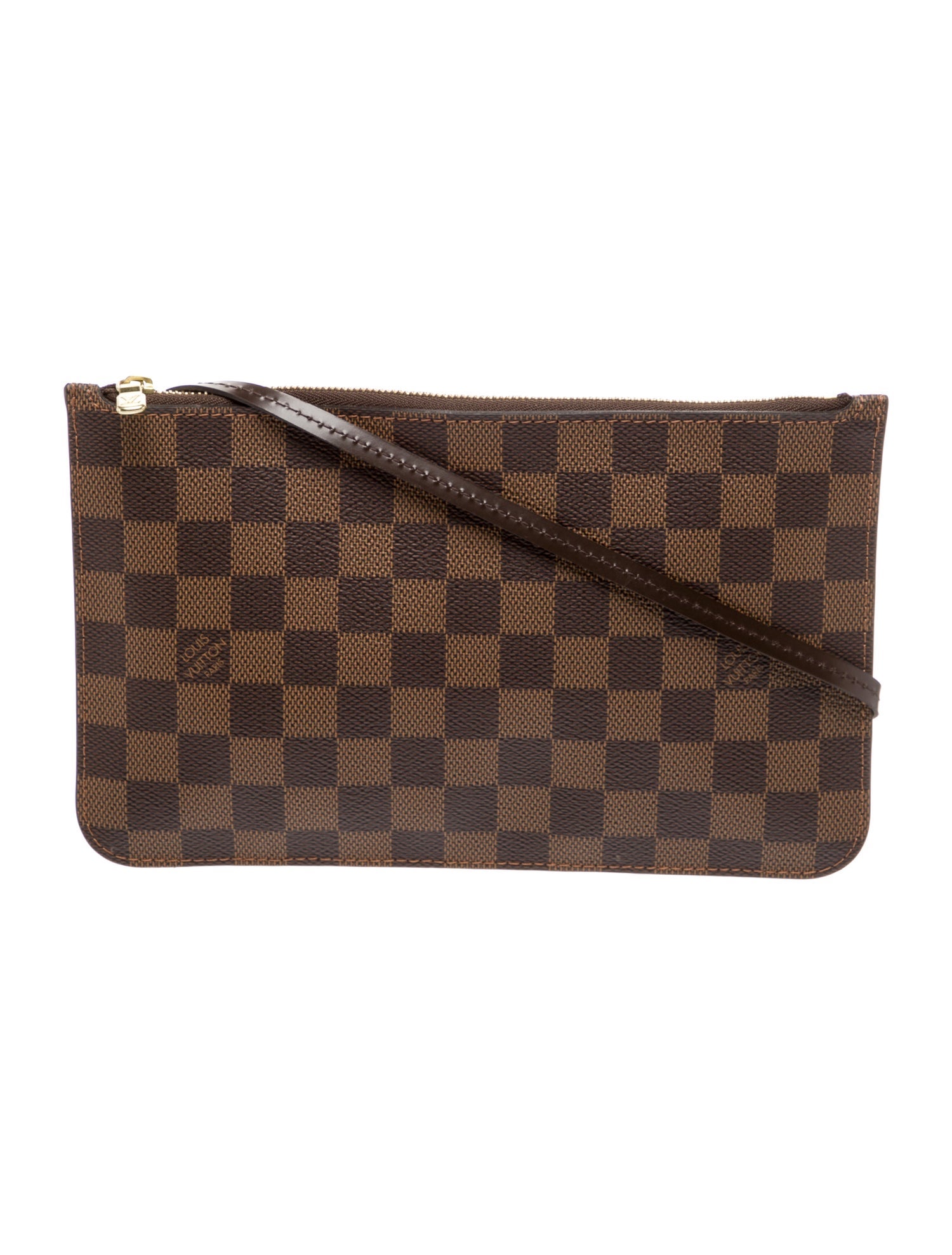 Louis Vuitton Damier Ebene Neverfull Pouch