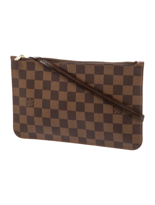 Louis Vuitton Damier Ebene Neverfull Pouch