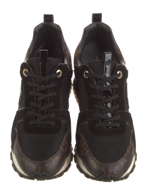 Louis Vuitton LV Monogram Suede Sneakers