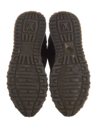 Louis Vuitton LV Monogram Suede Sneakers