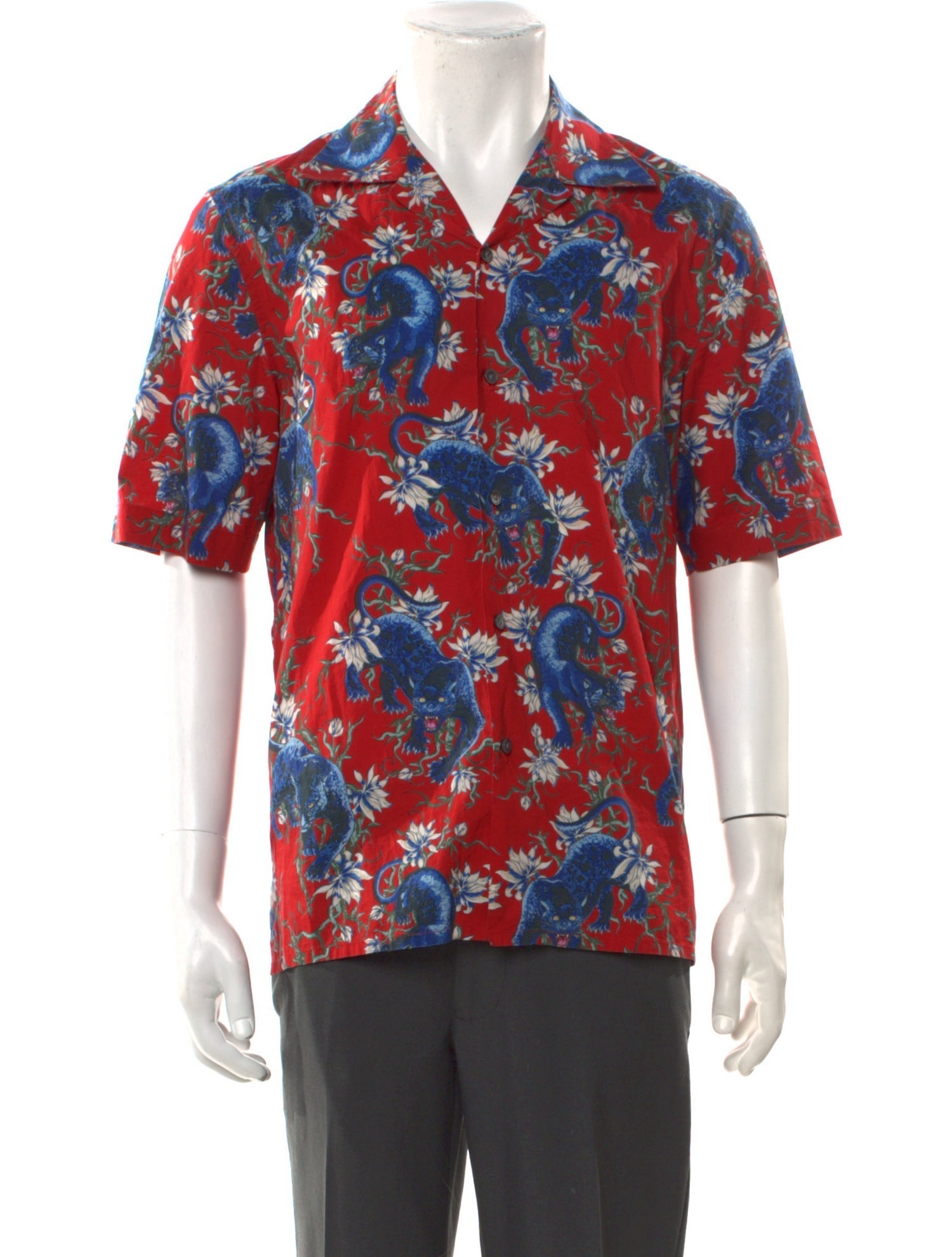 Louis Vuitton 2016 Floral Print Shirt