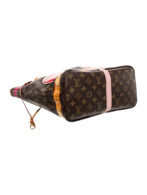 Louis Vuitton LV Monogram Neverfull w/Pouch MM