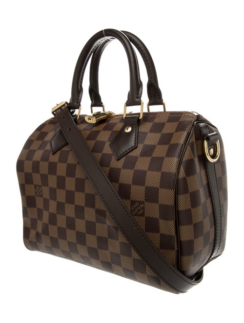Louis Vuitton Damier Ebene Speedy Bandouliere 25
