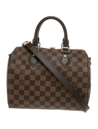 Louis Vuitton Damier Ebene Speedy Bandouliere 25