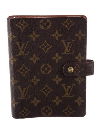 Louis Vuitton Monogram Medium Ring Agenda Cover