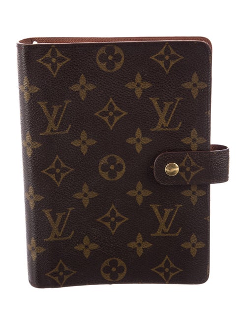 Louis Vuitton Monogram Medium Ring Agenda Cover