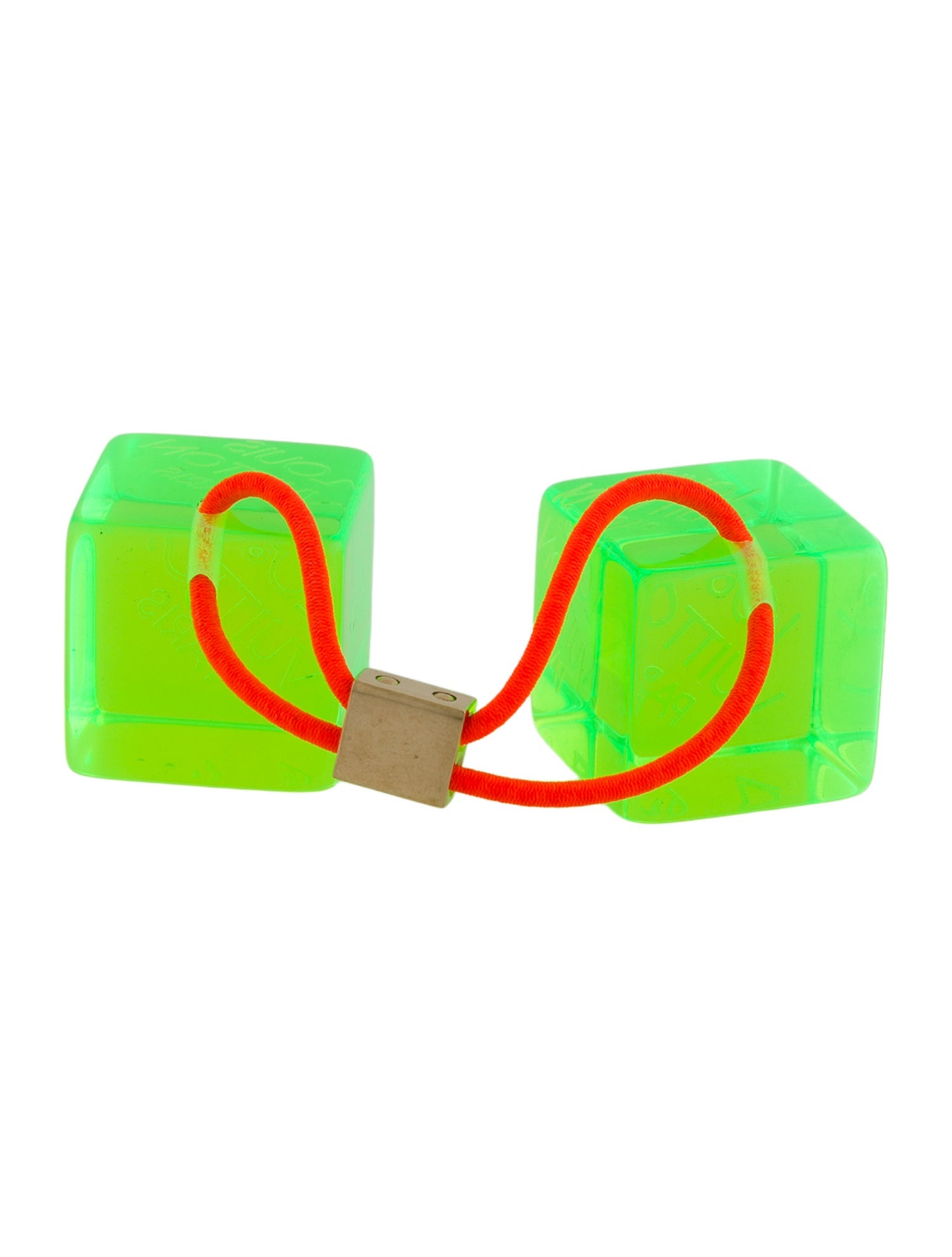 Louis Vuitton Fluro Resin Hair Cubes