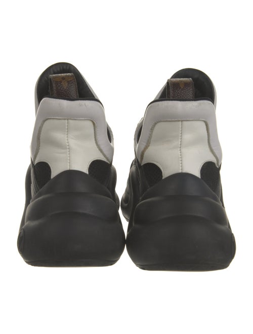 Louis Vuitton Camouflage Print Chunky Sneakers