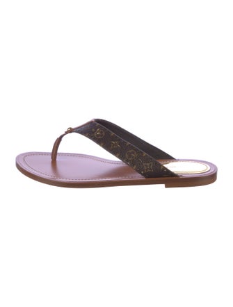 Louis Vuitton LV Monogram Flip Flops